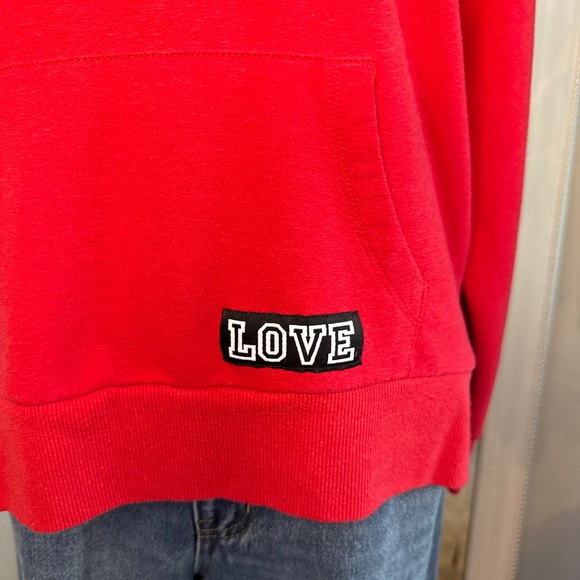 Inspired Hearts Quarter Zip Light Weight Sweatshirt - Picture 2 of 12